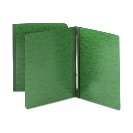 Smead Smead, Side Opening Pressboard Report Cover, Prong Fastener, Letter, Green 81451